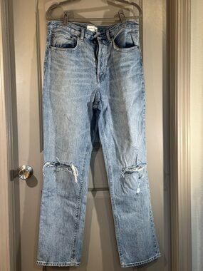 Denim Forum - Joni High Rise Loose in 7 Years Picture This Bleu
